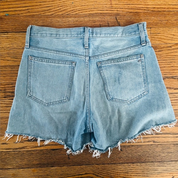 Madewell relaxed mid length denim shorts - Picture 3 of 5
